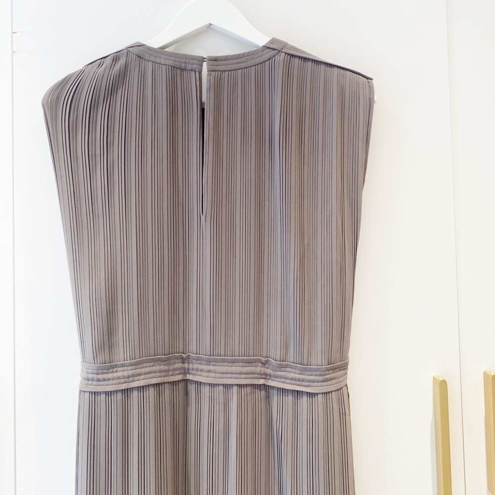 𝅺BNWT Club Monaco Pleated Maxi Dress - Picture 9 of 13